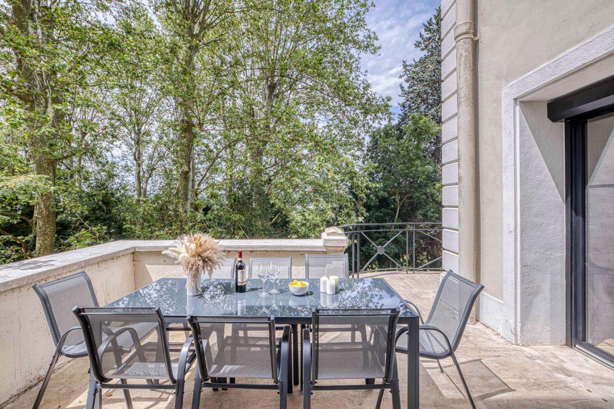 1 - Grand Appartement Spacieux Dans Un Chateau Du 17Eme Siecle, A 15Min De Lyon Vourles 외부 사진